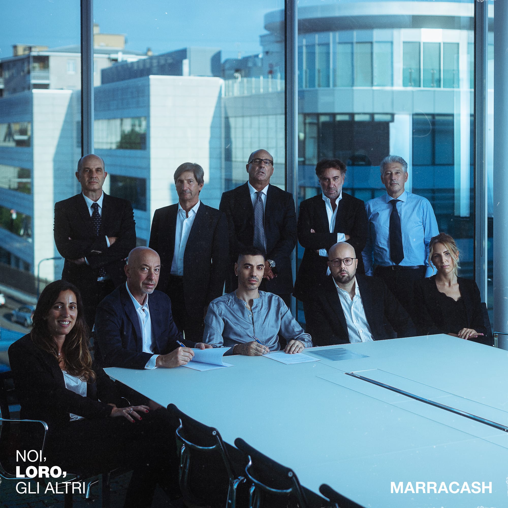 Marracash “Noi, Loro, gli Altri”, Album Cover LORO, 2021