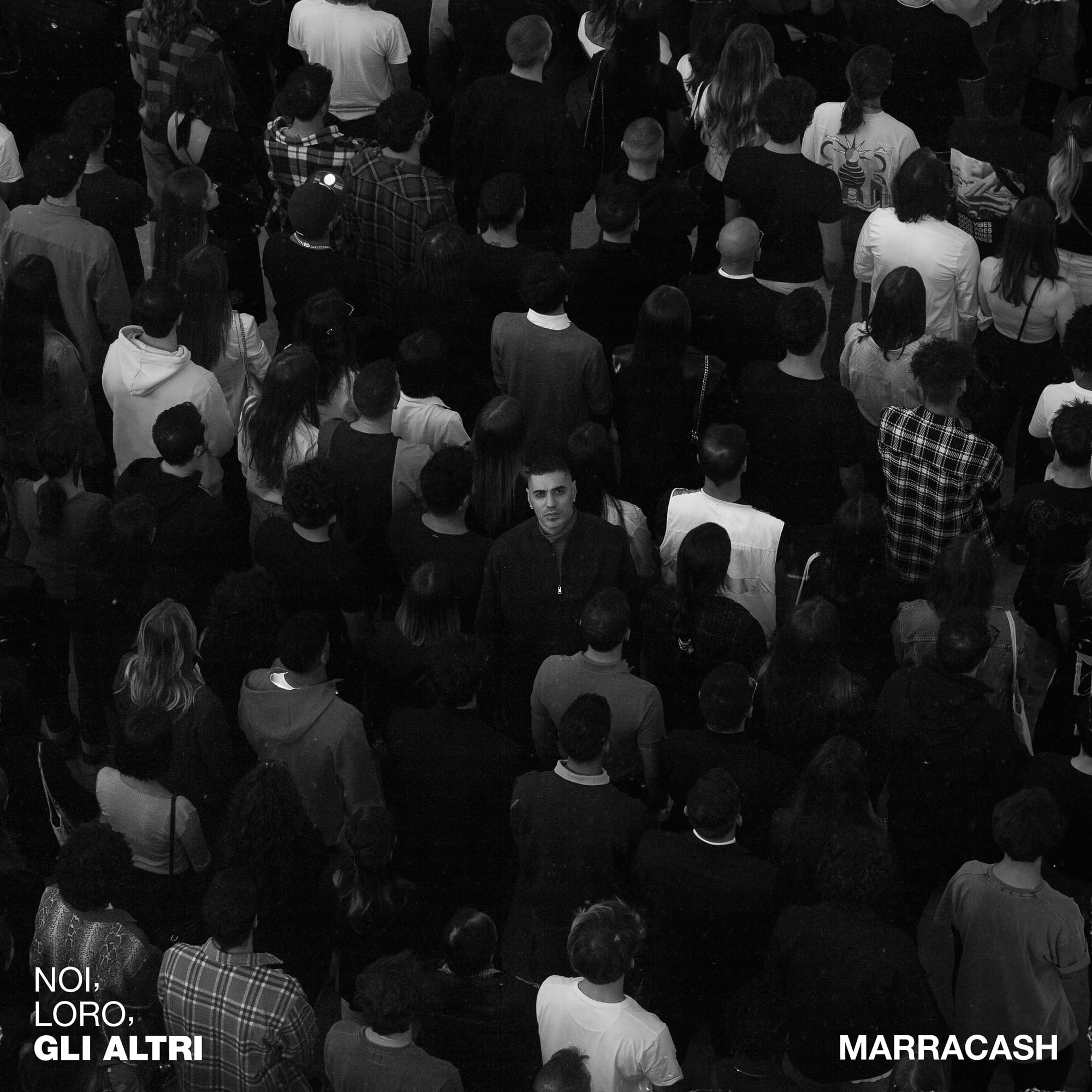 Marracash “Noi, Loro, gli Altri”, Album Cover GLI ALTRI, 2021